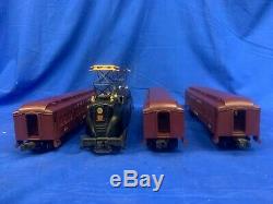 Lionel 2124W O Gauge 2332 BLACK GG-1 Madison Passenger Set with Boxes (RARE!)