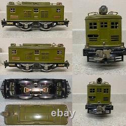 Lionel 347T Set 8E Locomotive, 337 Pullman Car, 338 Observation Car With box