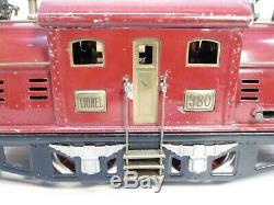 Lionel 380 Electric Loco Maroon with Box Standard Gauge X2955