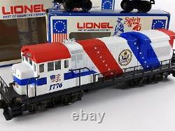 Lionel 6-1776 Spirit of'76 U36B Diesel Locomotive & 6-7600 Caboose O O27 Gauge