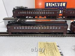 Lionel 6-18306 & 18310 Pennsylvania 4-Car Commuter Set (Power/3 NP)Used O Gauge