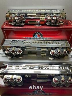 Lionel Classic American Flyer Mayflower Chrome Loco 6-13109 With 3 Passenger Car