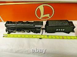 Lionel Electric Trains O Gauge Santa Fe 4-6-2 Steam Locomotive 3448-Original Box