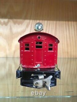 Lionel O Gauge 253 Red Electric Locomotive c. 1929
