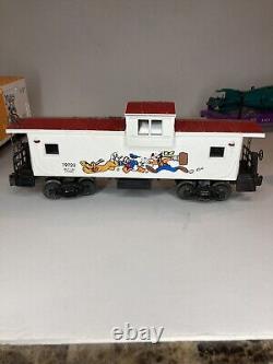 Lionel O Gauge 6-18311 Disney Electric Locomotive, Box Cars & Caboose Train Set