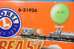 Lionel O Gauge AREA 51 ALIEN RECOVERY Set 6-31926 Electric Train Set C-9