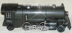 Lionel Pre War O Gauge Gunmetal 249E Locomotive With 265T Tender With Boxes