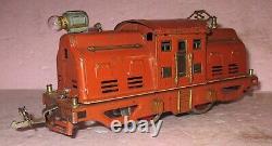 Lionel Prewar 252 Terra Cotta Train Set with603 & 604 Coaches O-gauge TESTED