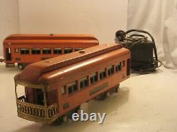 Lionel Prewar 268 O Gauge Electric Passenger Train Set