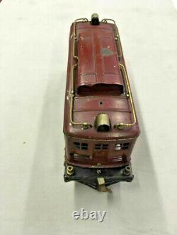 Lionel Prewar Red No. 8 Electric Locomotive Standard Gauge