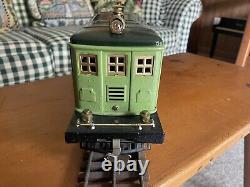 Lionel Prewar Two Tone Green #9E 2-4-2 Electric Locomotive Reproduction