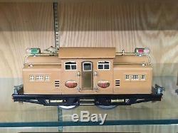 Lionel Standard Gauge 318E with 309, 310, 312 Two-Tone Brown Baby State Set