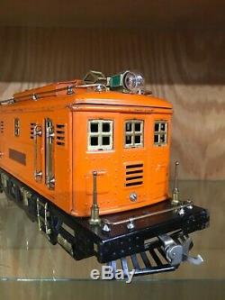 Lionel Standard Gauge 9E Orange Locomotive c. 1928 VG