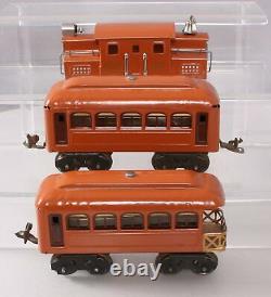Lionel Vintage O Gauge Electric Locomotive Shell withPassenger Cars Repainted