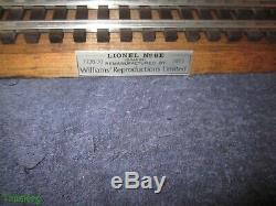 Lionel Williams 9E Standard Gauge Electric Locomotive withDisplay Track & Board
