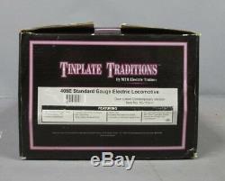 MTH 10-1131-1 Standard Gauge 408E Tinplate Electric with PS2 (Dark Green) LN/Box