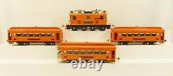 MTH 10-3025-1 No. 256 O Gauge Electric with3 710 Series Pass Cars withProto 2 LN