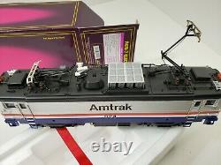 MTH ELECTRIC AEM-7 AMTRAK 3 RAIL With PROTO SOUND CAB 924 O GAUGE 20-5505-1
