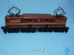 MTH GG-1 Electric O Gauge Pennsylvania Tuscan 5 Stripe 4876 with Horn
