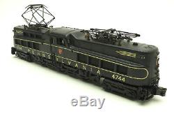 MTH Premier 20-5590-1 Pennsylvania P5a Electric Engine #4744 withPS2.0, O Gauge