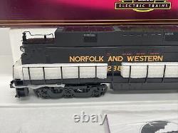 MTH Premier 20-5602-1 Norfolk & Western E33 Electric Engine PS. 2 O New #238 N&W
