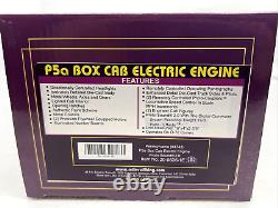 MTH Premier 20-5636-1E Pennsylvania P5a Box Cab Electric Eng. PS. 2 O Used #4743
