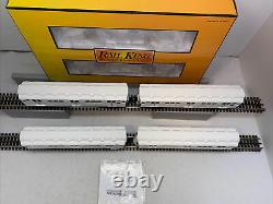 MTH RailKing 30-2372-1 MTA R-12 4 Car Subway Set (White) PS. 2 O Gauge New #1