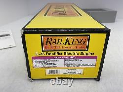 MTH RailKing 30-2527-0 Pennsylvania E-33 Rectifier Loco-Sound #4563 O GaugeUsed