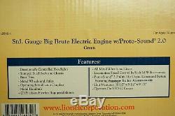 MTH Tinplate Standard Gauge Green Big Brute Electric Engine 11-2010-1 PS2