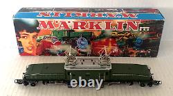 Marklin Postwar Ho Gauge 3015 Green Crocodile Electro Locomotive Works Ob
