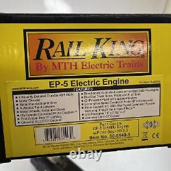 Mth 30-5149 O Gauge RailKing EP-5 Electric Engine With Proto-Sound 3.0