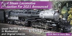 Mth #70-3048-1 Big Boy Steam Engine (chalk Mark/oil Burner) With Protosound 3.0