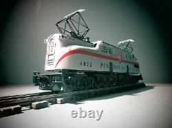 Mth O Gauge Gg-1 Electric Locomotive Prr Silver $ 4872 New O. B