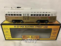 Mth Railking Philadelphia Septa Pcc Electric Street Car Trolley Rk-2503 O Gauge