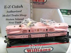 New Williams O Gauge Die Cast Metal Pink Pennsylvania # 2360 Semi Scale GG-1 New