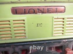 O Gauge Lionel 253E Electric Loco Apple Green Prewar X1321