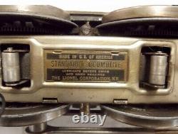 Original Lionel Standard Gauge 392E Loco 4-4-2 392W Tender Gun Metal Grey. A+