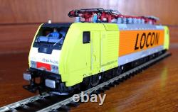 PIKO 57950 HO gauge ES64 F4 electric locomotive in yellow orange LOCON livery