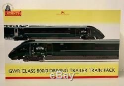 R3609 Hornby 00 Gauge GWR Class 800/0 Driving Trailer Train Pack Era 11 Boxed