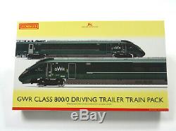 R3609 Hornby OO Gauge GWR Class 800/0 Queen Elizabeth Victoria Train Pack Boxed