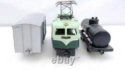 Rare Vintage Katsumi O Gauge Electric Locomotive Engine Set + Track &Transformer