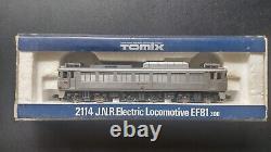 TOMIX J. N. R. Electric Locomotive EF81 N Gauge Coal and Coke Cars Tanker Vintage
