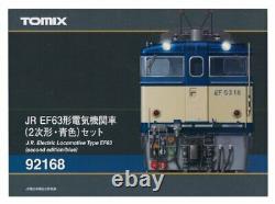 TOMYTEC 92168 N Gauge EF63 Secondary Type Blue Model Train Electric Locomotive