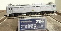 Tomix 2114 N Gauge Electric Locomotive Ef 81-304 Silver Jnr Japan neuwertig IN