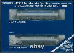 USED TOMIX 98937 N gauge JR EF65 1000 form electric locomotive 1033 1065 2cars