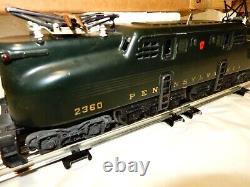 Vintage Lionel 2360 Pennsylvania GG-1 Green 5 Stripe with Box, Liner, Inst, Papr