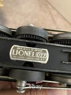 Vintage Lionel Gauge Metal Locomotive Train 2026 027 Engine & Plastic Coal Car