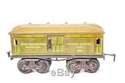 Vintage Pre-war Bing 0-gauge Ny Central Lines #3238 Loco Passenger Train Set