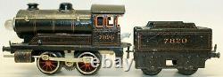 Vintage Pre-war Bing #7820 Electric 0-gauge Passenger Train Set