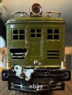 Vintage Prewar Lionel Standard Gauge 8E 0-4-0 Electric Locomotive 1926-32 Green